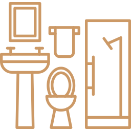 Guest washroom