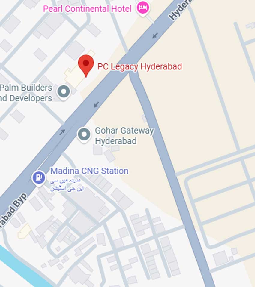 PC Legacy Hyderabad location map