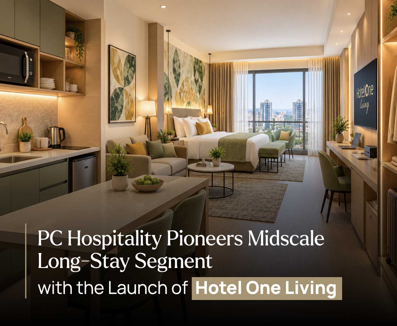 PC Hospitality Pioneers Midscale Long-Stay Segment with the Launch of Hotel One Living