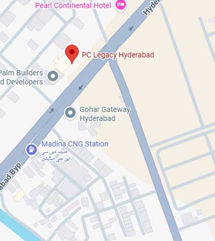PC Legacy Hyderabad location map